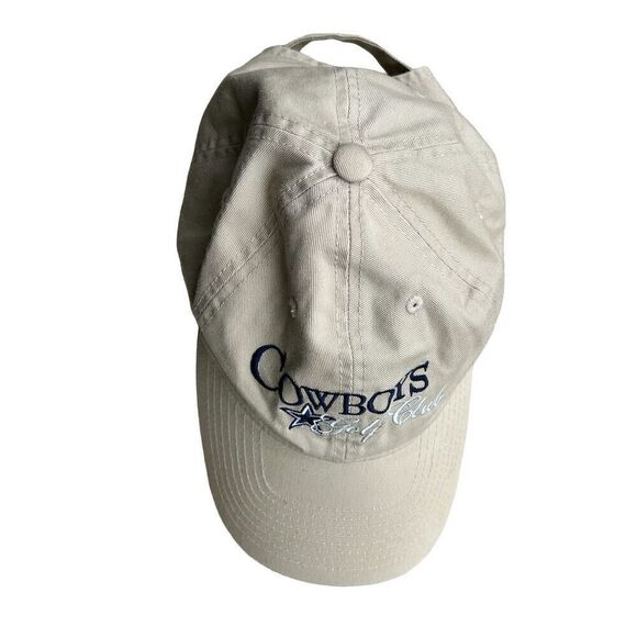 Dallas Cowboys Golf Club Hat Beige Unisex Adult NFL Officially Licensed - Picture 3 of 6